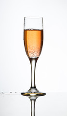 glass of champagne