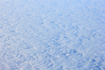 Obraz premium clouds view from the airplane window