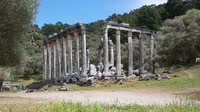 Temple of Zeus Lepsinos, Euromus, Euromos, Milas