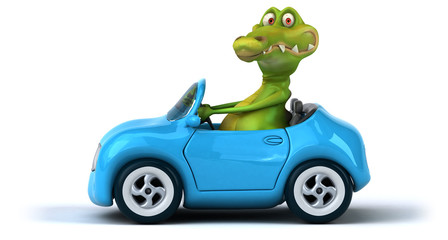 Fun crocodile