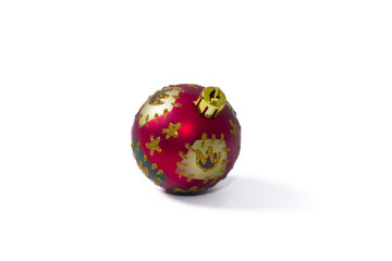 isolated christmas ball