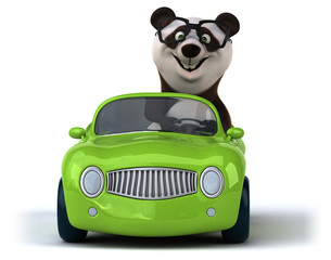 Fun panda © Julien Tromeur