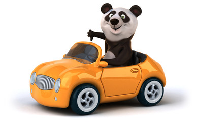 Fun panda © Julien Tromeur