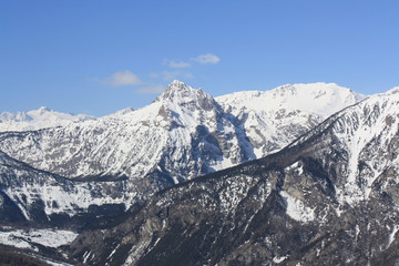Susa Valley mountains (Bardonecchia Italy)