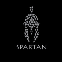 Mosaic Vintage Antiques Spartan warrior vector design template