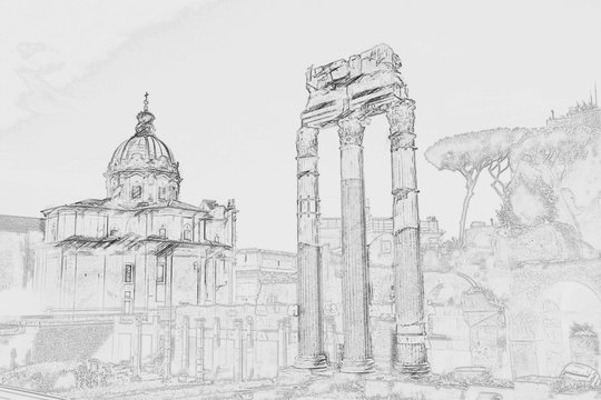Ruins of the Roman Forum
