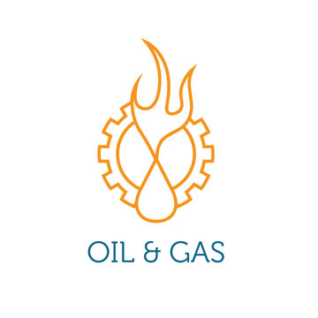 oil and gas industry iluustration