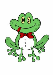 Elegant frog