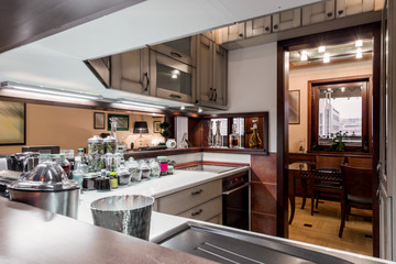 Apartment interior - kitchen area