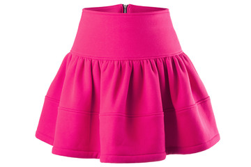 neon pink skirt - obrazy, fototapety, plakaty