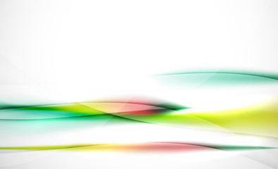 Obraz premium Colorful wave line, abstract background with light and shadow