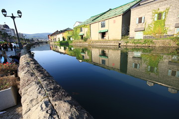 Fototapeta na wymiar 小樽運河