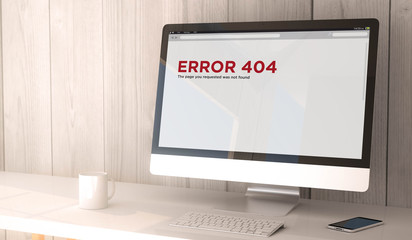 desktop computer error 404