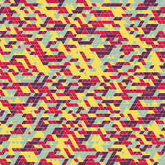 Abstract Background. Mosaic. Vector Illustration.