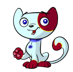 cute brown spotted cat