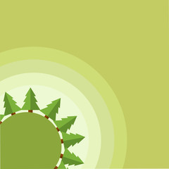 Naklejka premium Christmas tree icon