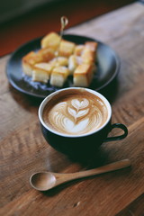  how to make coffee latte art