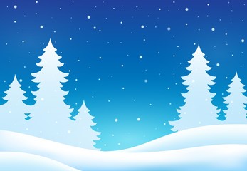 Obraz premium Winter theme background 8