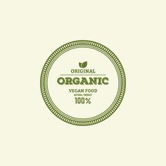 Organic food label