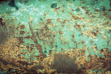 Fototapeta na wymiar rusty metal plate panel corroded texture background