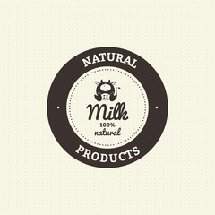 Milk label