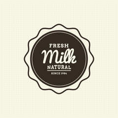 Milk label