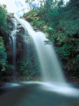 Famous Doreen Falls, District Municipality, KwaZulu-Natal, South Africa