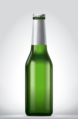Beer blank bottle