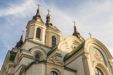 Obraz premium Cathedral in Zaporizhia, Ukraine