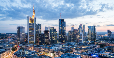 Frankfurt am Main Spätsommerabend