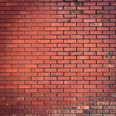 brick wall texture background material of industry building