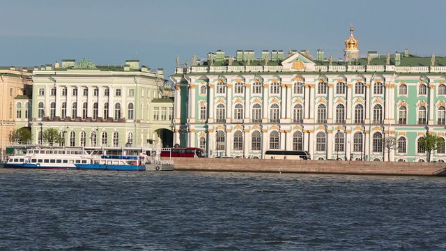 The Winter Palace was the official residence of the Russian