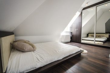 Interior  Of Beautiful Luxury Bedroom