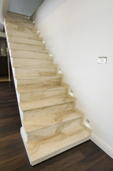 Modern stone stairs