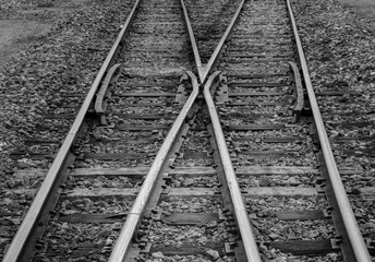 Obraz premium Railroad tracks