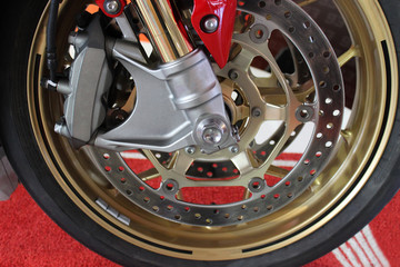 Fototapeta premium Motorcycle Disk Brake