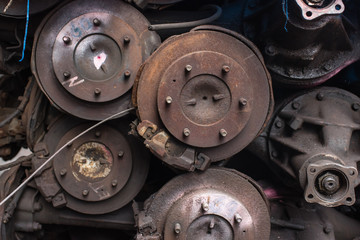 Rusty Gear Shaft