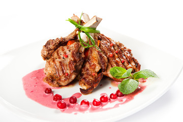 lamb with vegetables