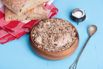buckwheat with chicken