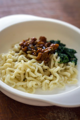 delicious and healthy noodles for lunch