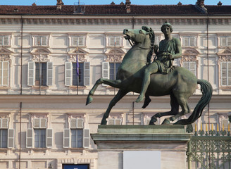 Naklejka premium Palazzo Reale in Turin, Italy.