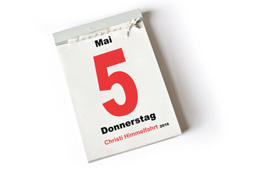 5. Mai 2016 Christi Himmelfahrt