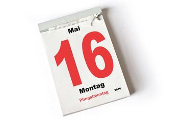 16. Mai 2016  Pfingstmontag