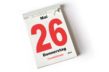 26. Mai 2016 Fronleichnam