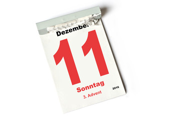 11. Dezember 2016 3. Advent