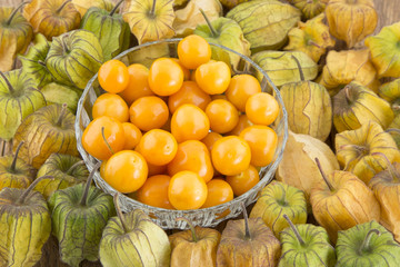 Uchuva deliciosa fruta - Physalis peruviana