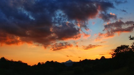 Sunsets are always amazing colorful 