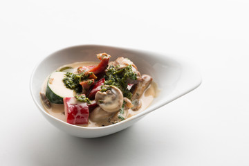 Bowlfood als Vorspeise