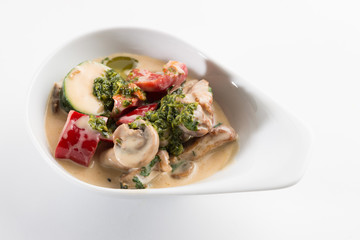 Bowlfood als Vorspeise