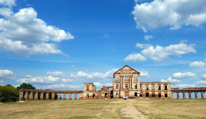 The ruins of castle